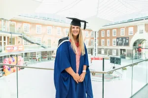 A graduate picture of Emma Heasman.