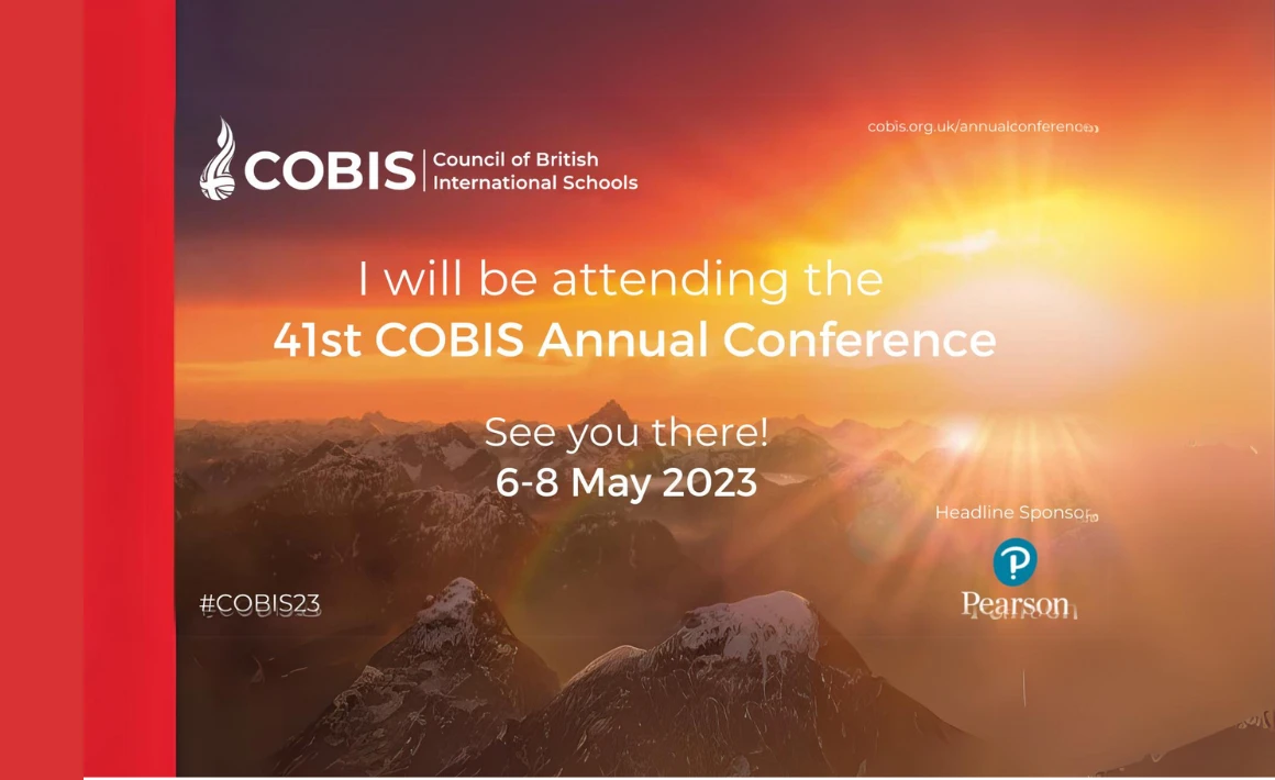 Find us at the COBIS Annual Conference!