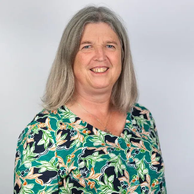 A headshot of Kate Fieldhouse 