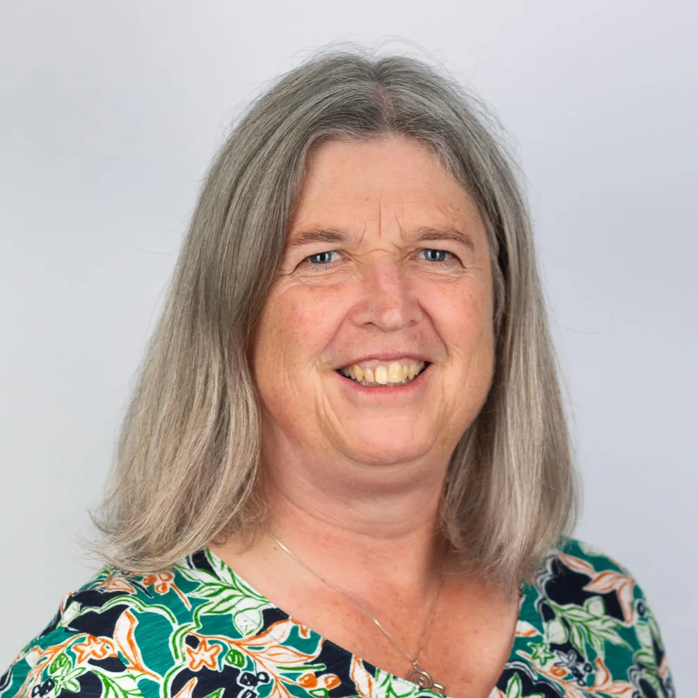 A headshot of Kate Fieldhouse