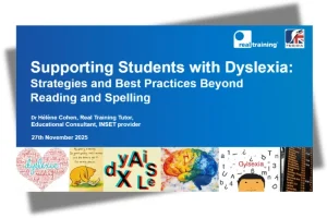 A thumbnail graphic of the FOBISIA Dyslexia presentation slides